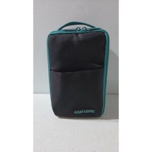 Vintage Case Logic 15 CD Case Made In USA Black Green